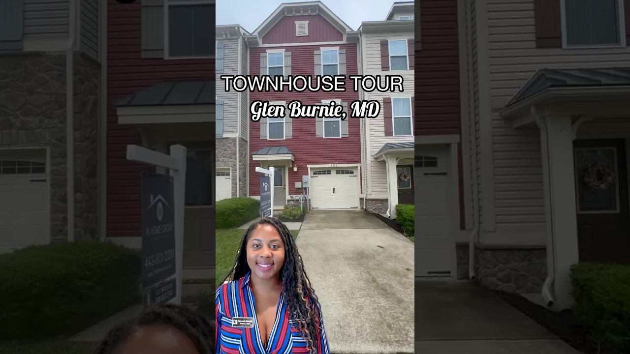 Glen burnie Maryland | Town Home Tour | Creekside Village