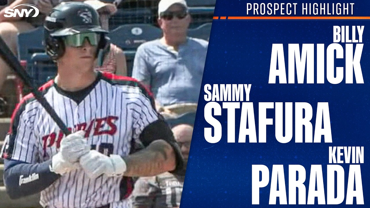 Billy Amick, Sammy Stafura, and Kevin Parada | Mets Prospect Highlights