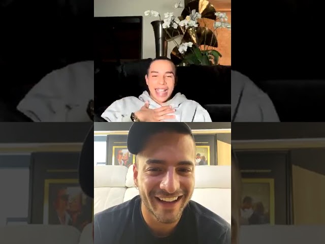 Maluma (@maluma) archived Instagram live stream from April 2, 2020