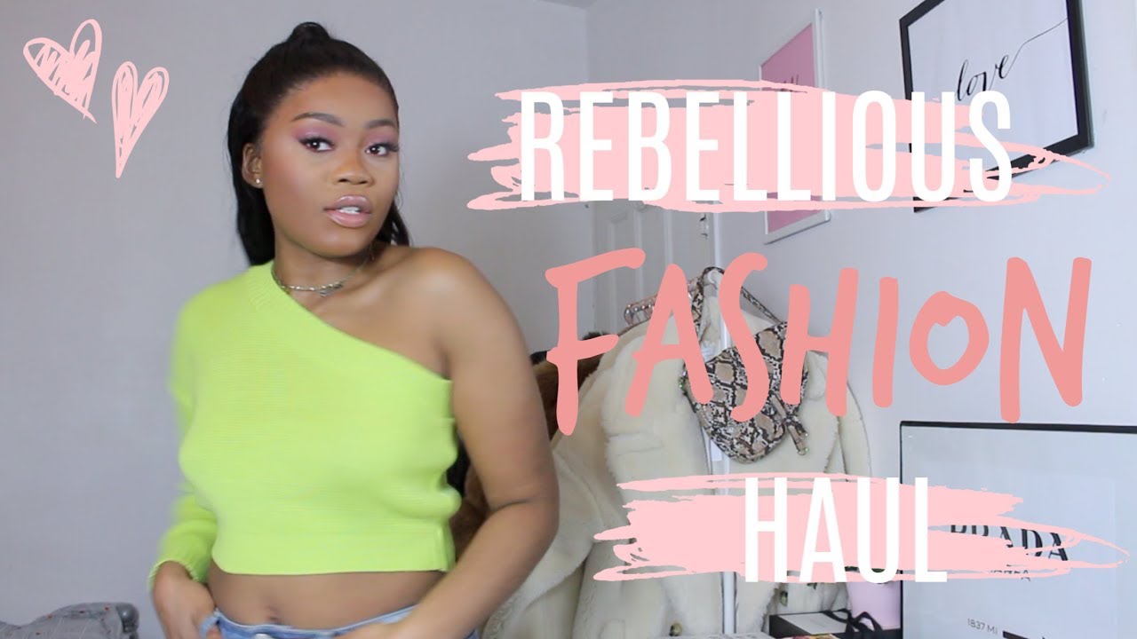 REBELLIOUS FASHION HAUL | ALLTHINGSLISA