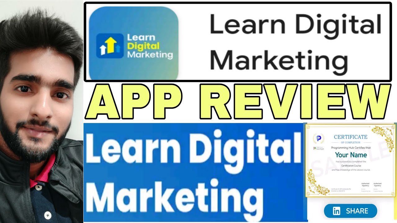 Learn Digital Marketing App Review | MD TALKIES