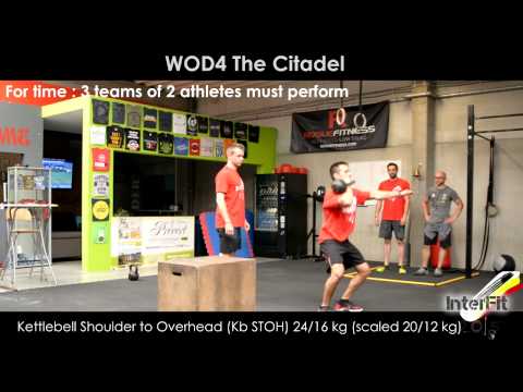 InterFit 2015 - WOD4 - The Citadel - CrossFit Namur