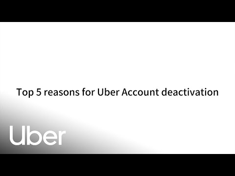 Top 5 Reasons Your Account Might Get Deactivated | Uber
