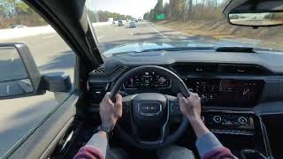 2024 GMC Sierra 2500 AT4X 6.6 TurboDiesel POV Test Drive