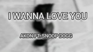 Akon ft. Snoop Dogg - I Wanna Love You Lyrics