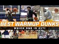 BEST Warmup Dunks of all time 🔥 SLAM Top 50 Friday