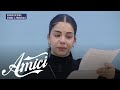 Amici 24 - La reazione di Francesca alla lettera di Alessandra Celentano