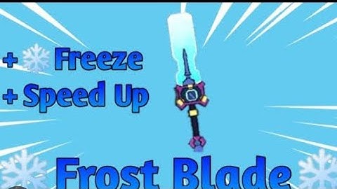 Power of FrostBlade#blockmango #blockmangobuildandshoot #buildandshoot