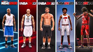 I Created A BUILD On Every NBA 2K in one video…