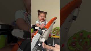 Grandma Teaching Her Precious Granddaughter How to Say Alpha