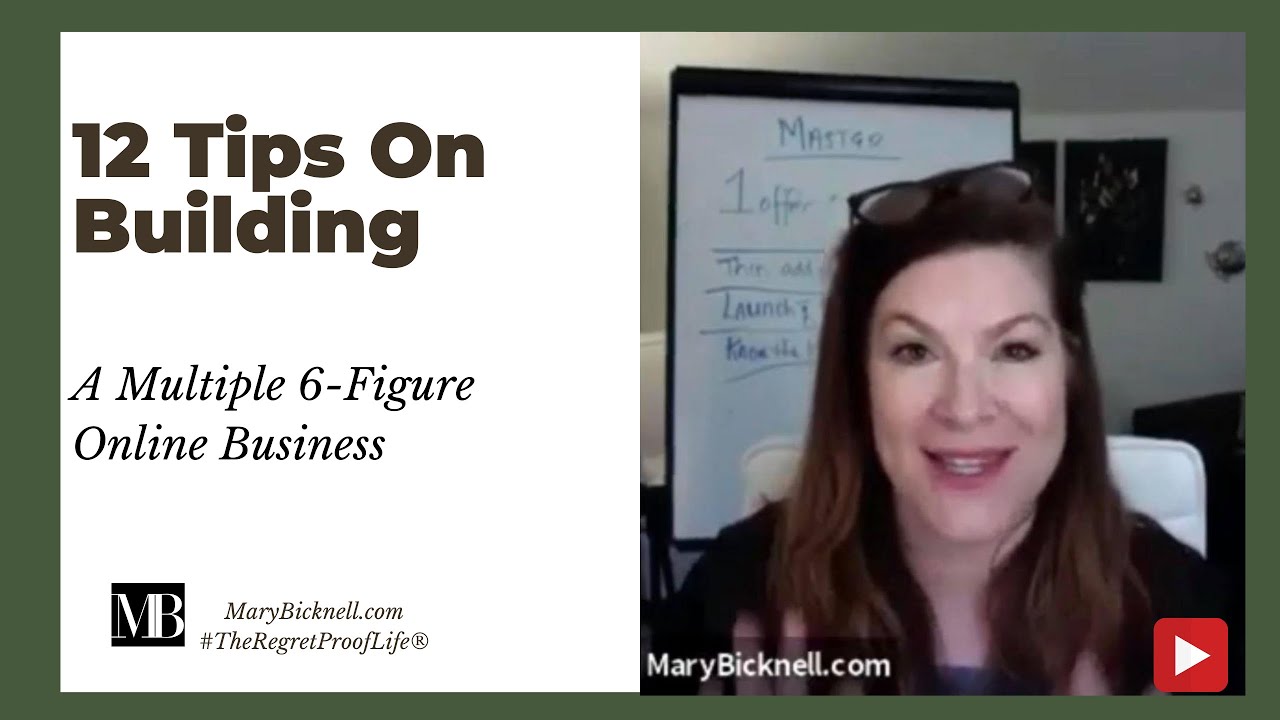 12 Tips On Building A Multiple 6-Figure Online Business