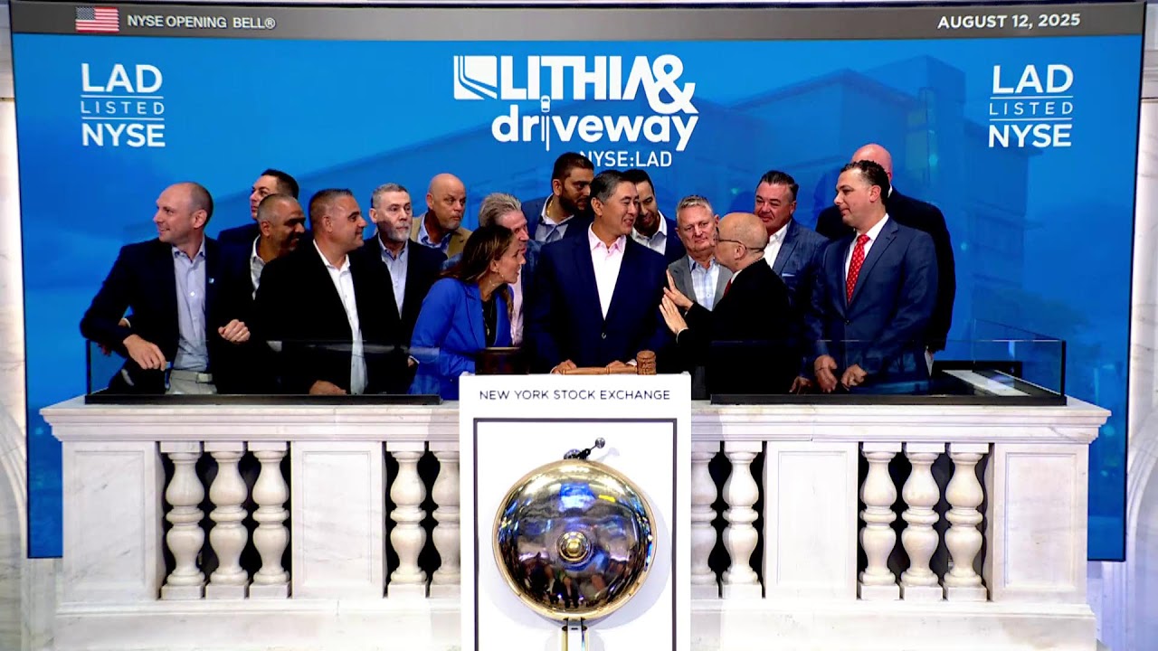 Lithia Motors, Inc. (NYSE: LAD) Rings The Opening Bell®