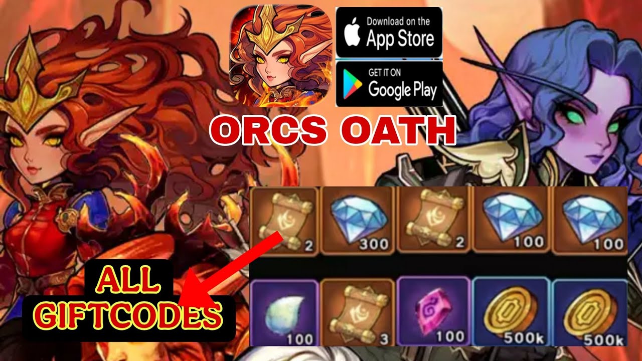 Orc Code Orc's Oath | All 8 Giftcodes + How to Redeem | Orc's Oath & 8 Codes ...
