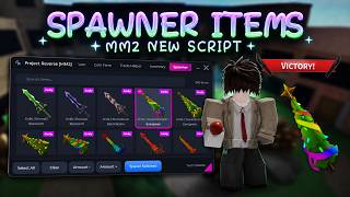 🔪SPAWNER ITEMS | BEST MM2 SCRIPT (KEYLESS) #roblox #mm2