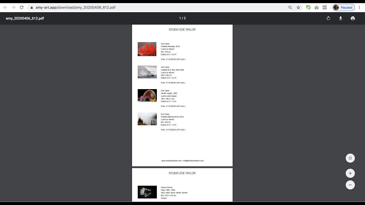 Amyart.app Tutorial - Create Documents in no time!
