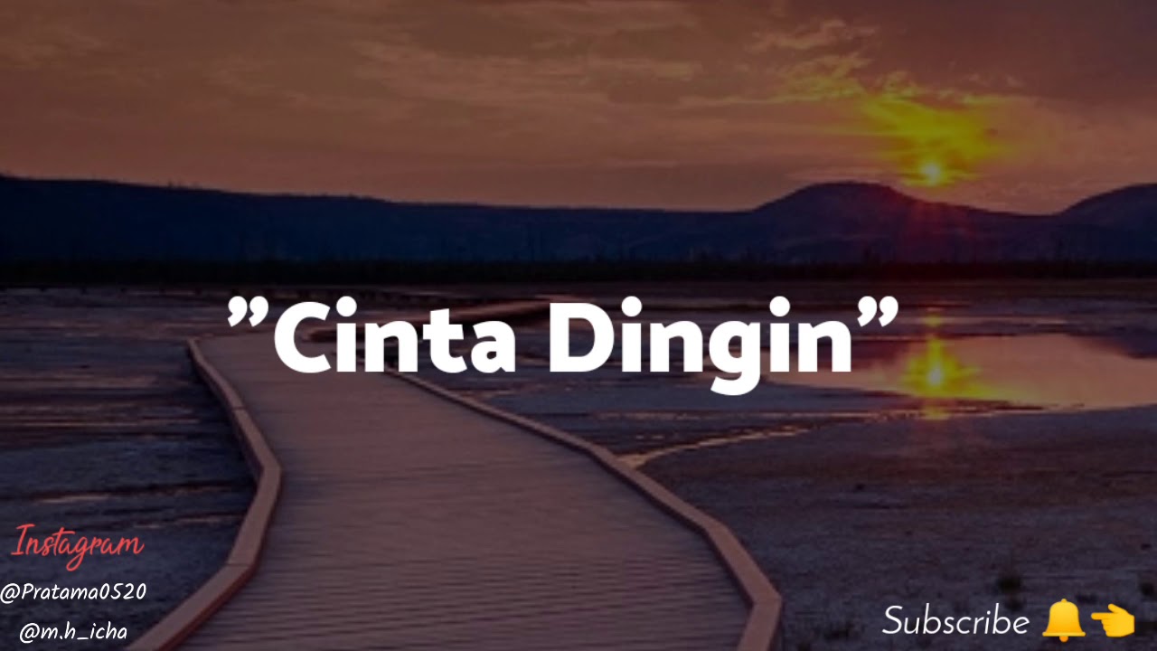 "Cinta Dingin" musikalisasi puisi tentang cinta || kumpulan puisi