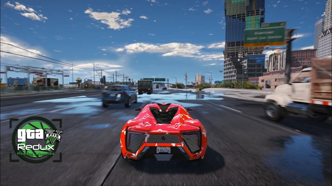 Download GTA 5 - REDUX *New 2021* Ultra Realistic Graphics Mod | 4k 60fps