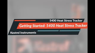 Kestrel 5400 WBGT Heat Stress Tracker | Calibrating Your Compass
