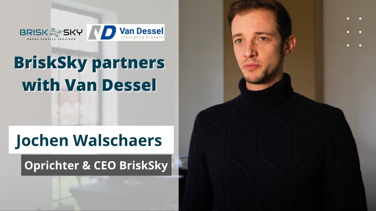 BriskSky Partners with Van Dessel I Drone Insurance