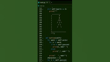Coding a Python hang man game using console. #python