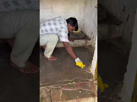 Clean very polluted Shiv temple #shivtemple #cleaning