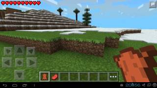 3 minutes with Minecraft: Pocket Edition 0.8.0 Beta 3 screenshot 3