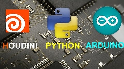 Houdini Python and Arduino - Light connect to real world light