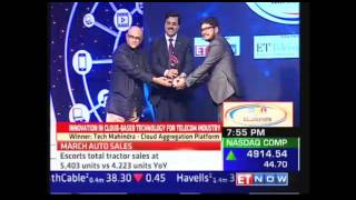 Tech Mahindra's Cloud Aggregation Platform wins ET Telecom Awards 2016