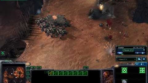 Starcraft 2 Beta Clip: Focus Fire With Tanks