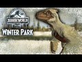 BUILDING A WINTER SORNA SITE B! - Winter Sanctuary Park Build Ep #1 | Jurassic World Evolution 2