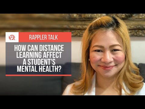 Rappler Talk: How can distance learning affect a student’s mental health?