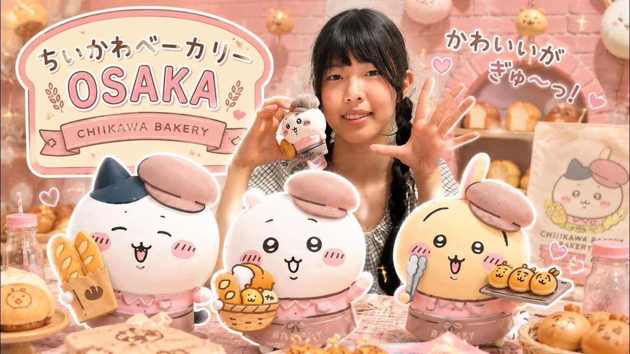 【爆誕】ちいかわベーカリー大阪梅田KITTE行ってきましたOSAKA要予約
