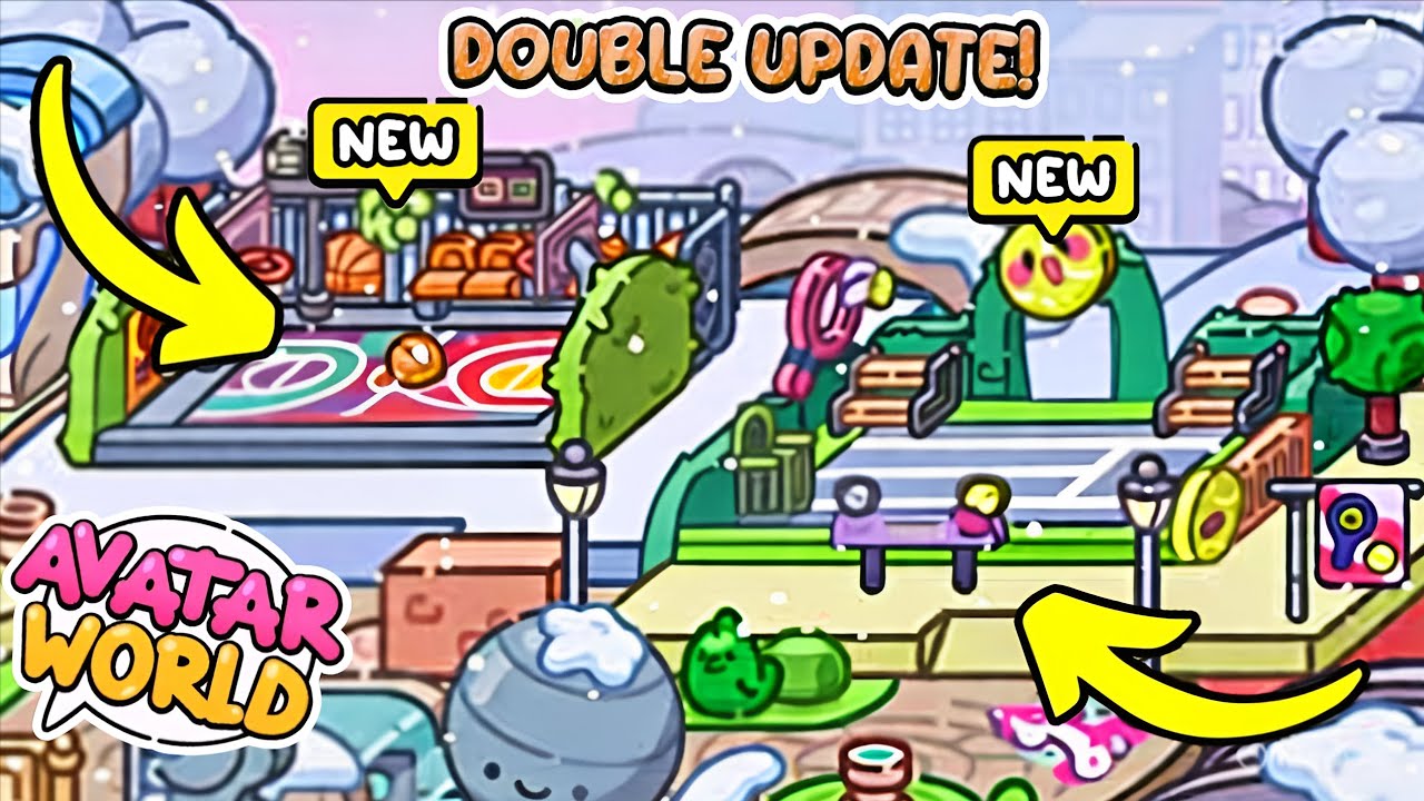 DOUBLE UPDATE GET ALL THE SECRETS!? // AVATAR WORLD // PAZU WORLD - YouTube
