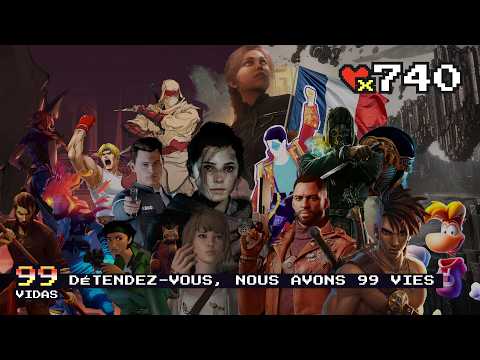 99Vidas 740 - World Tour: Jogos de Videogame Feitos na França