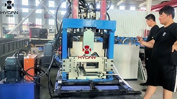 C80-C300  2-3mm Automatic C purling forming machine | High-Speed Roll Forming