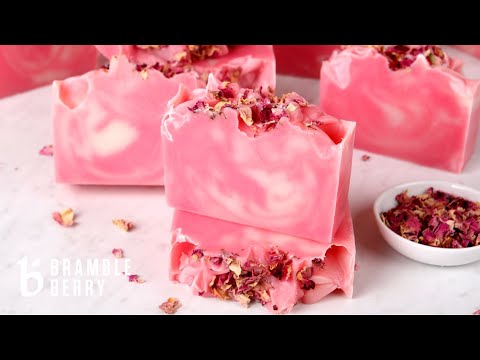 How To Make Wild Rose Soap Bramble Berry DIY Kit YouTube Hqdefault