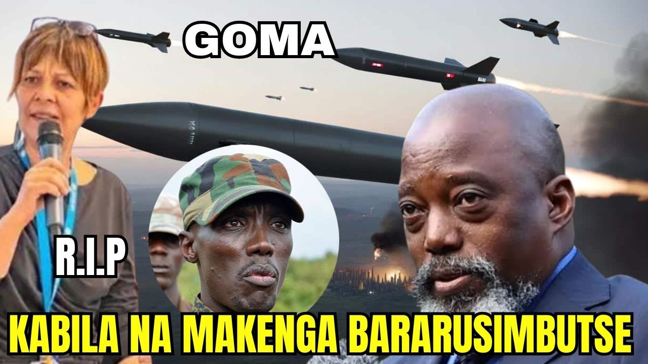KABILA NA MAKENGA BARARUSIMBUTSE MU GITERO CYA GOMA: BATATU BAHITANWE NA DRONES ZA FARDC|
