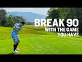 How to break 90 with maximum 200 yard shot