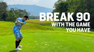 How to Break 90 with Maximum 200 Yard Shot