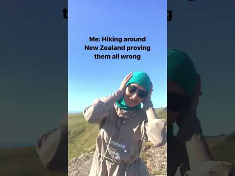 Anyone can be a hiker! #muslimtravel #muslimah #muslimwoman #hijabi #hijab #hiking #hikingadventure