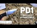 PD1 Steel - Melty Cru Wear? Spyderco Mules in the knife lab!