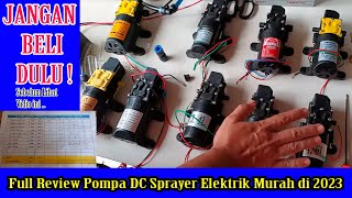 2023 Budget Electric Sprayer Pump Motor Review | Sakai | Molar | Maraco | DP-537 | Sinleader