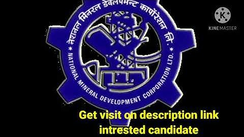 NMDC executive trainees     #NMDCnewvacancy