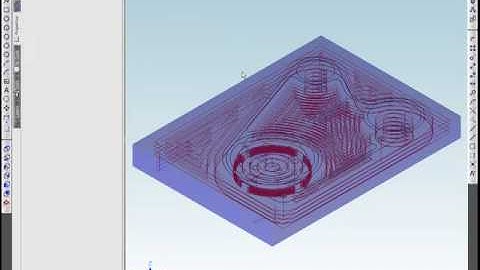 CAD/CAM Software. Material Stock
