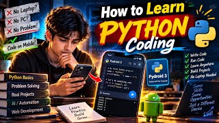 Details How to learn python. Coding.  News
