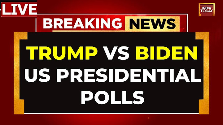 Trump Vs Biden LIVE | US Presidential Election 2024 LIVE | US News LIVE | Who Will Win US Election?