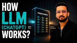How ChatGPT Works | LLM & Transformer Explained | AI for Software Engineers Video #2 | Hindi