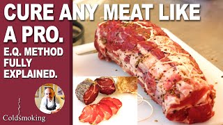 The EQ Meat Curing Method Explained  with worked example.