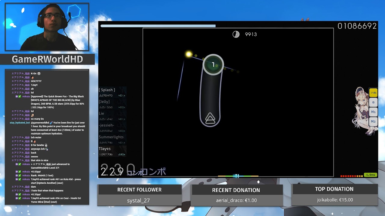 Junpei Fujita - Deadlock [Angelic] +HDDT (99,51%) FC | #28
