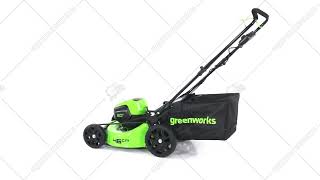 Газонокосилка аккумуляторная  Greenworks GD60LM46HP без АКБ и ЗУ, 2502807